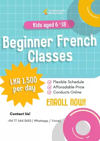 FRENCH for Beginners (Kids Aged 6-18)