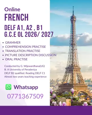 French For DELF & GCE O/L & A/L
