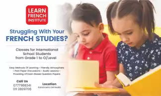 FRENCH for O/Level - A/Level ( Local/ London)