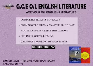 G.C.E. O/L English Literature