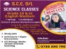 G.C.E. O/L Science English Medium / Sinhala Medium 