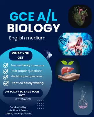 G E A/L Biology English medium