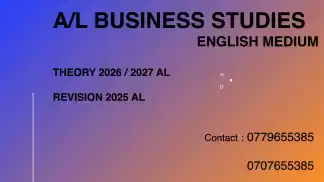 GCE AL Business Studies