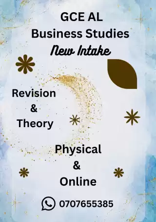 GCE AL BUSINESS STUDIES