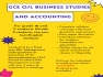 GCE O/L BUSINESS STUDIES AND ACCOUNTING
