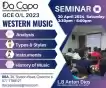 GCE O/L Western Music Seminar