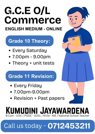 GCE O Level Business Studies Online Classes for Grade 10 & 11