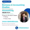 GEC O/L Business & Accounting Studies, Edexcel/Cambridge Accounting (English & Sinhala Medium)