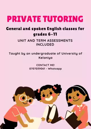 General and spoken English for O/L students