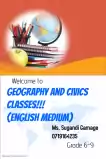 Geography / civics English medium/ English literature