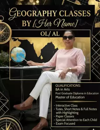 Geography Classes for AL and OL students ( Local syllabus)