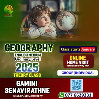 Geography for OL Students 2025