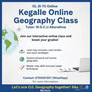 Geography OL Online Classes