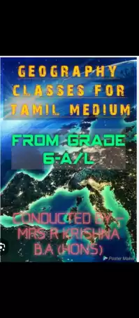 Geography Tamil medium classes