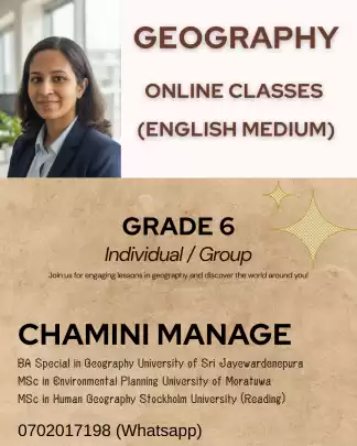 Geography Teacher (English Medium)