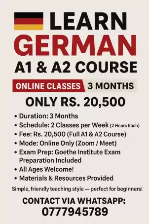 German A1 and A2 Course