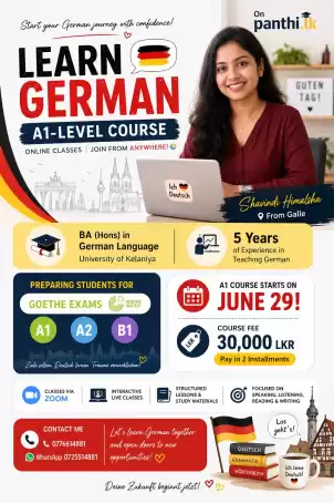 German A1 course