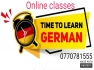 German classes ONLINE