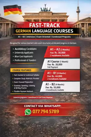 German Courses for all!