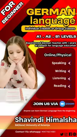 German O/L , A/L and beginner level A1,A2 B1