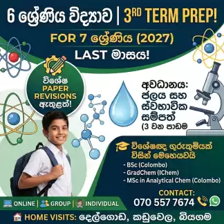 Get ready for 3rd Term Test (Grade 6,7,8,9)