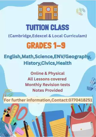 Grade 1-10 Local, Edexcel & Cambridge Syllabus 🌐 ONLINE CLASSES
