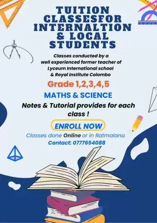 Grade 1-4 Maths/Science and ENV Classes