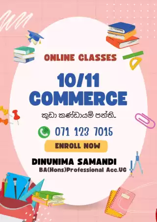 Grade 10/11 Commerce