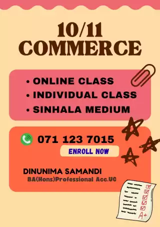 Grade 10 & 11 Commerce