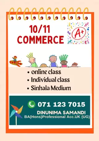 Grade 10/ 11 Commerce