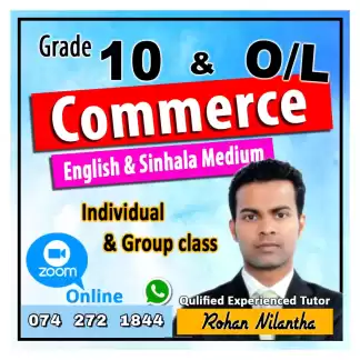 Grade 10 and o/ l commerce class