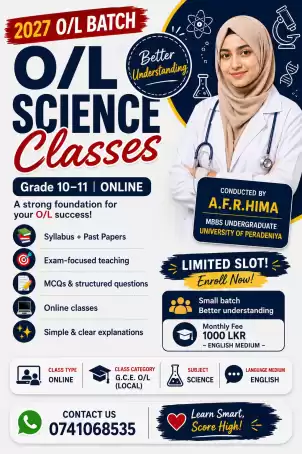 🎯 Grade 10 ENG medium Science | Build Your O/L Foundation Early