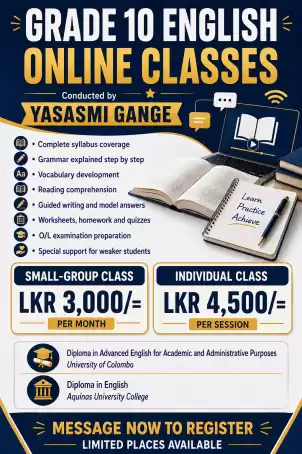 Grade 10 English Online Classes