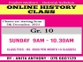 Grade 10 History Classes - Online