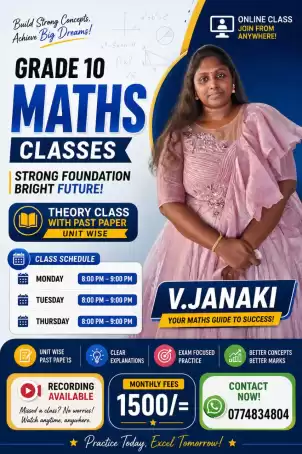 Grade 10 maths class