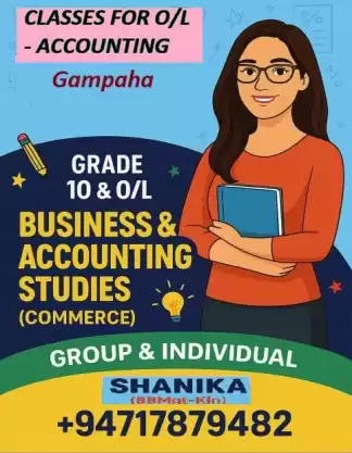 Grade 10 & O/L, Accounting
