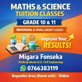 Grade 11 & 10 Maths and Science Classes