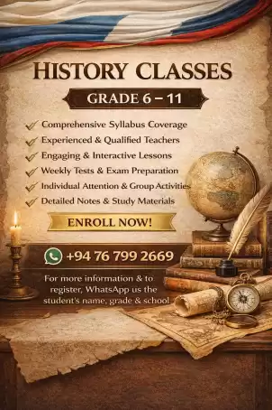 Grade 6–11 History Classes