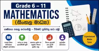 Grade 6–11 Mathematics Classes (සිංහල මාධ්‍ය) – Build Confidence, Improve Results, Achieve Excellence 📈🏆