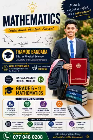 Grade 6 – 11 Mathematics (Sinhala and English Medium)