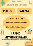 Grade 6-11 & O/L Science (English / Sinhala Medium) :(Local/Cambridge Syllabus)