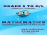 Grade 6-11 Sinhala medium Maths Class
