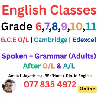🌈 Grade 6,7,8,9,10,11 English Online Classes - Local Syllabus | Edexcel | Cambridge | Spoken + Grammar(Adults)🌈