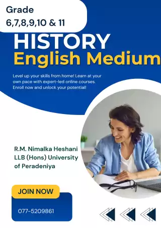 Grade 6,7,8,9, 10 & 11 - History