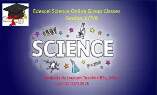 Grade 6/7/8 Science Edexcel -Onlne