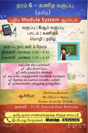 Grade 6 - Maths - New Module System
