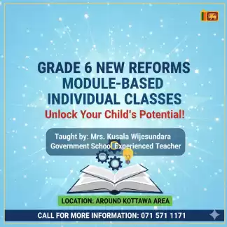 Grade 6 New Reforms Module -Based Individual Classes