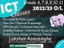 Grade 6 to O/L  ICT Online 2022/2023 (Zoom classes)