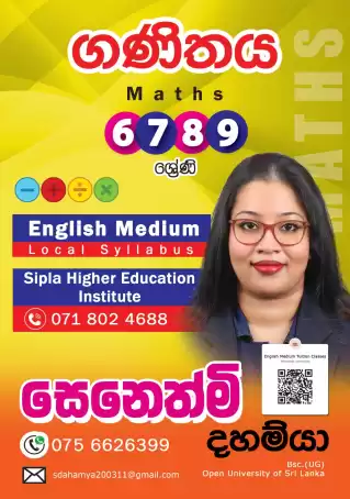 Grade 6 to O/L Maths Classes
