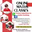 Grade 8-11 English medium maths classes by ONLINE